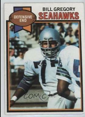 Bill Gregory #39 Football Cards 1979 Topps