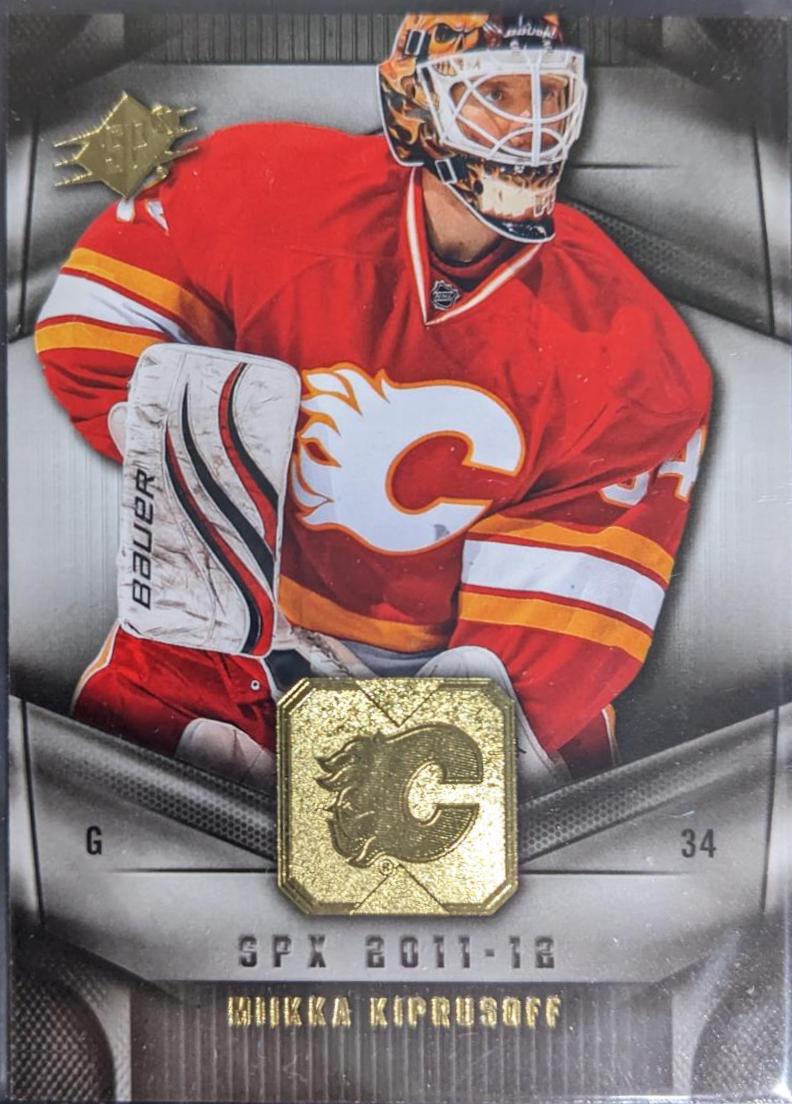 Miikka Kiprusoff #88 Hockey Cards 2011 SPx