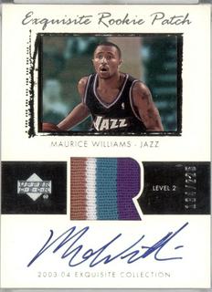 Maurice Williams Autograph Patch