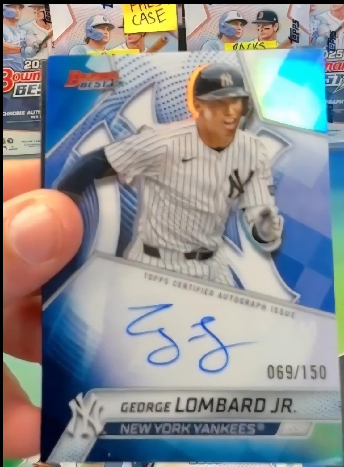 George Lombard Jr. [Blue Refractor] #B25-GL