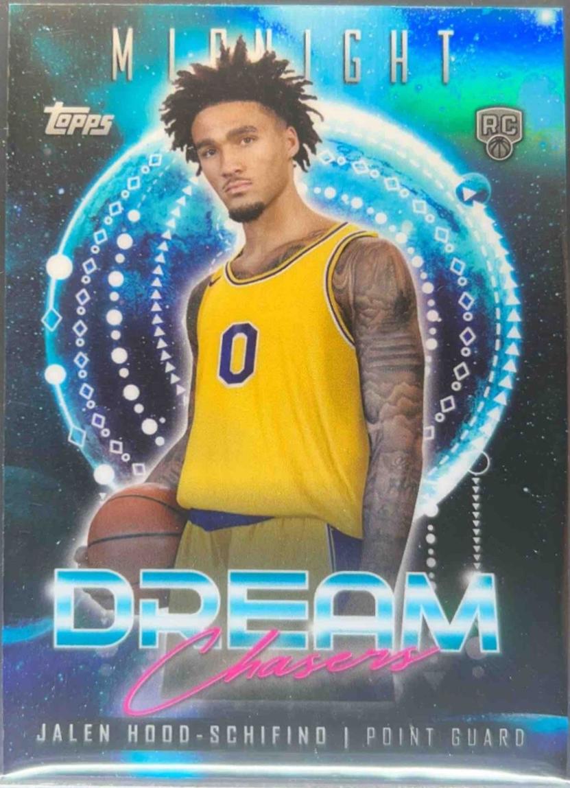 Jalen Hood-Schifino #DC-20 Basketball Cards 2023 Topps Midnight Dream Chasers