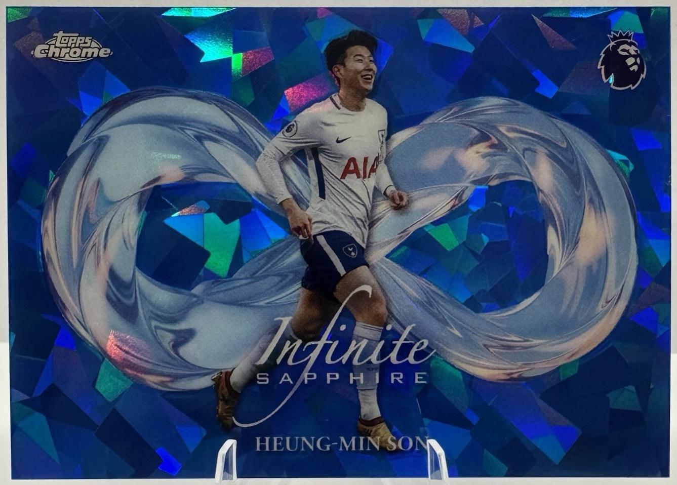 Heung-Min Son #IS-17 2026 Topps Chrome Premier League Infinite Sapphire