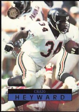 Craig Heyward #8 Football Cards 1996 Ultra