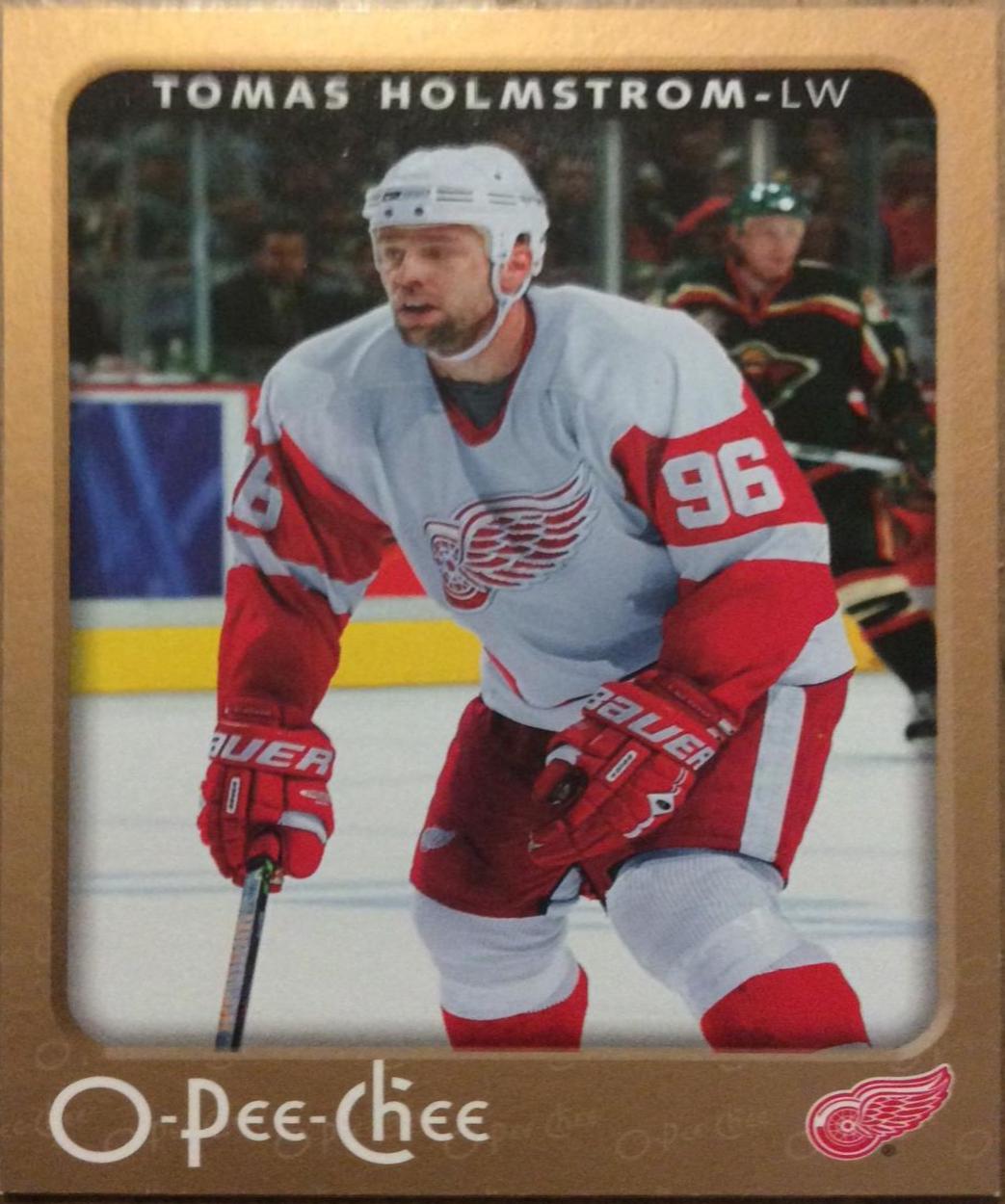 Tomas Holmstrom #174 Hockey Cards 2006 O Pee Chee