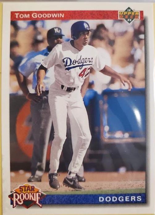 Tom Goodwin #20 Baseball Cards 1992 Upper Deck