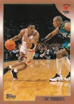 Eric Murdock #123 Basketball Cards 1998 Topps