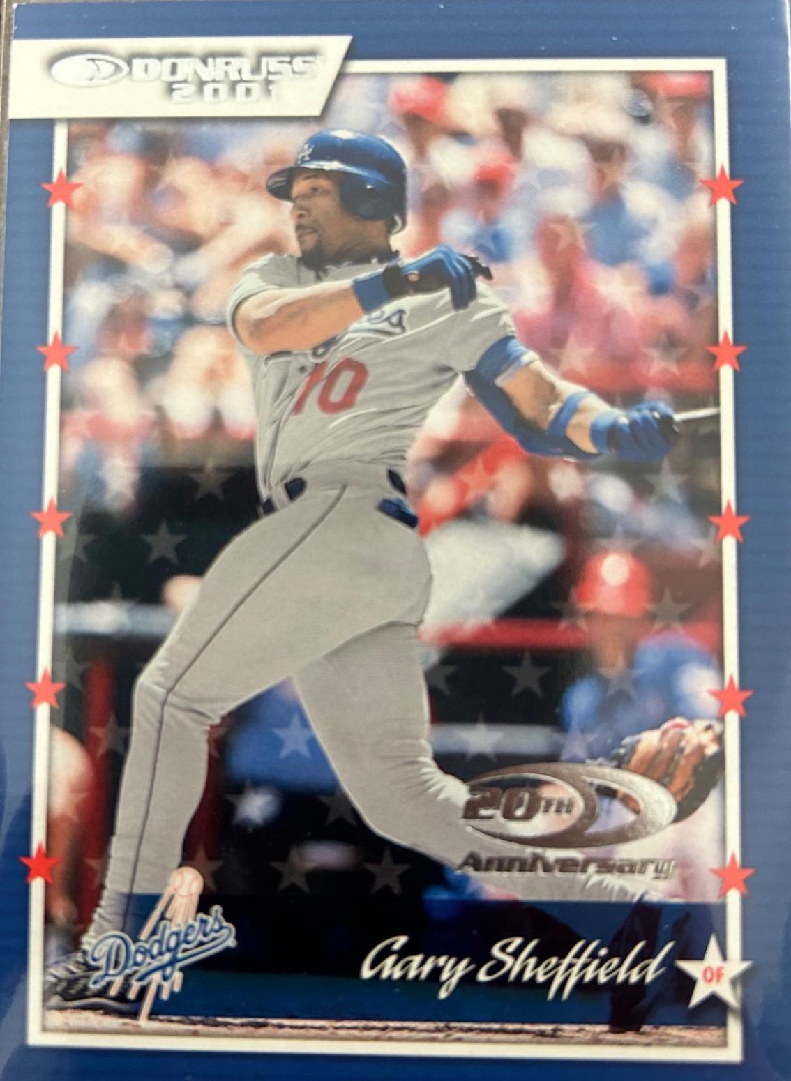 Gary Sheffield Baseball Cards 2001 Donruss
