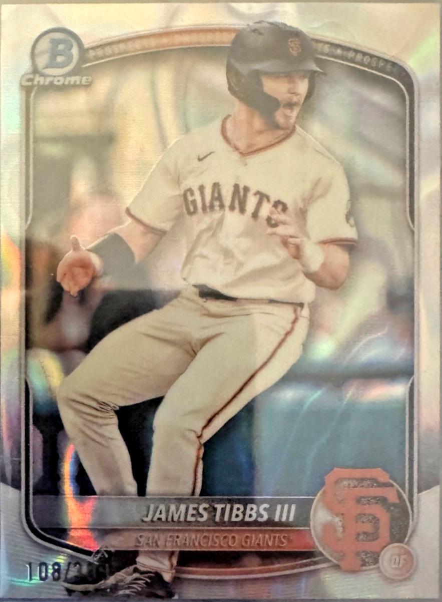 2025 James Tibbs III [Refractor] #BCP-39