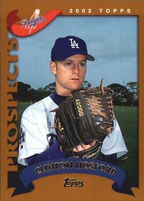 Clinton Hosford #T203 2002 Topps Traded Baseball