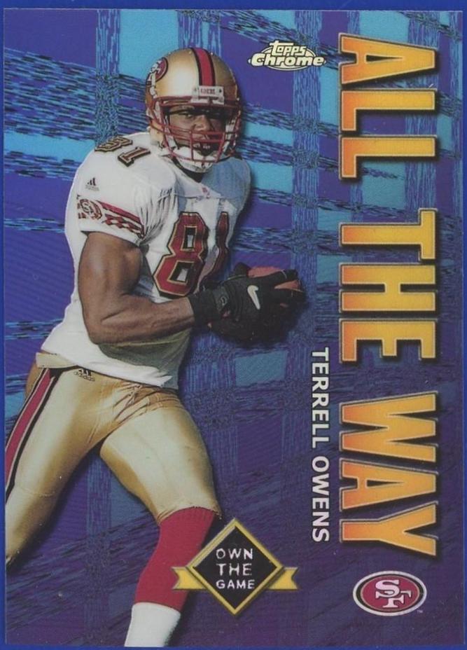 Terrell Owens [[All The Way] [Refractor] #AW9