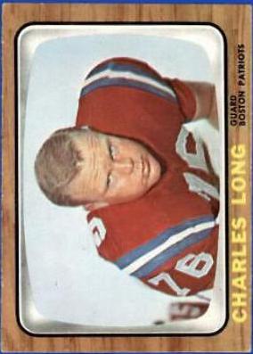 Charles Long #9 Football Cards 1966 Topps