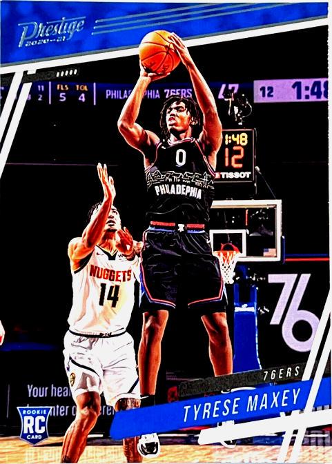 Tyrese Maxey #59 Basketball Cards 2020 Panini Chronicles