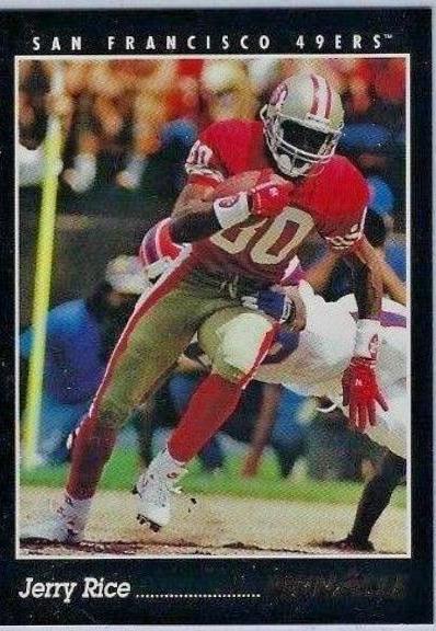 Jerry Rice #292 1993 Pinnacle Football