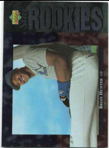 Brian Hunter #16 Baseball Cards 1994 Upper Deck