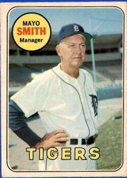 Mayo Smith #40 Baseball Cards 1969 O Pee Chee
