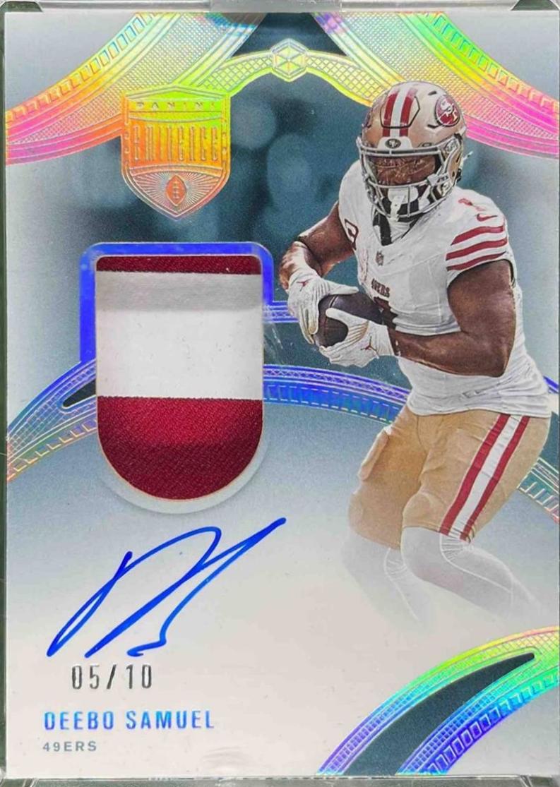 Deebo Samuel #2 2024 Panini Eminence Patch Autograph Football