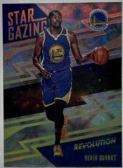 Kevin Durant #8 Basketball Cards 2016 Panini Revolution Star-Gazing