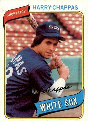 Harry Chappas #347 Baseball Cards 1980 Topps