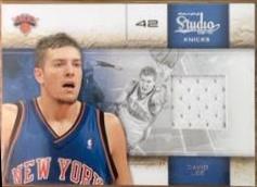 David Lee # 249 #96 Basketball Cards 2010 Panini Rookies & Stars Studio Combo Rookies