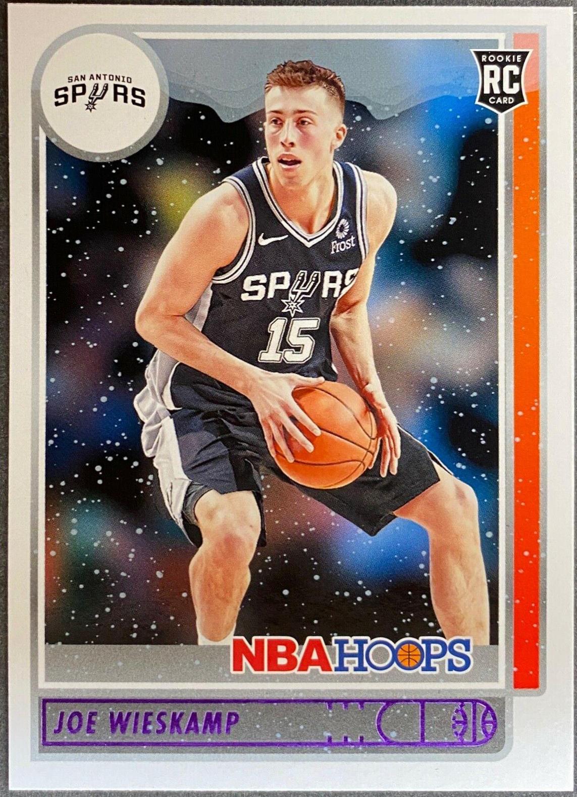 Joe Wieskamp #245 2021 Panini Hoops Winter Basketball