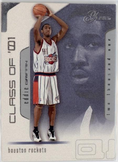 Eddie Griffin #92 2001-02 Flair Basketball