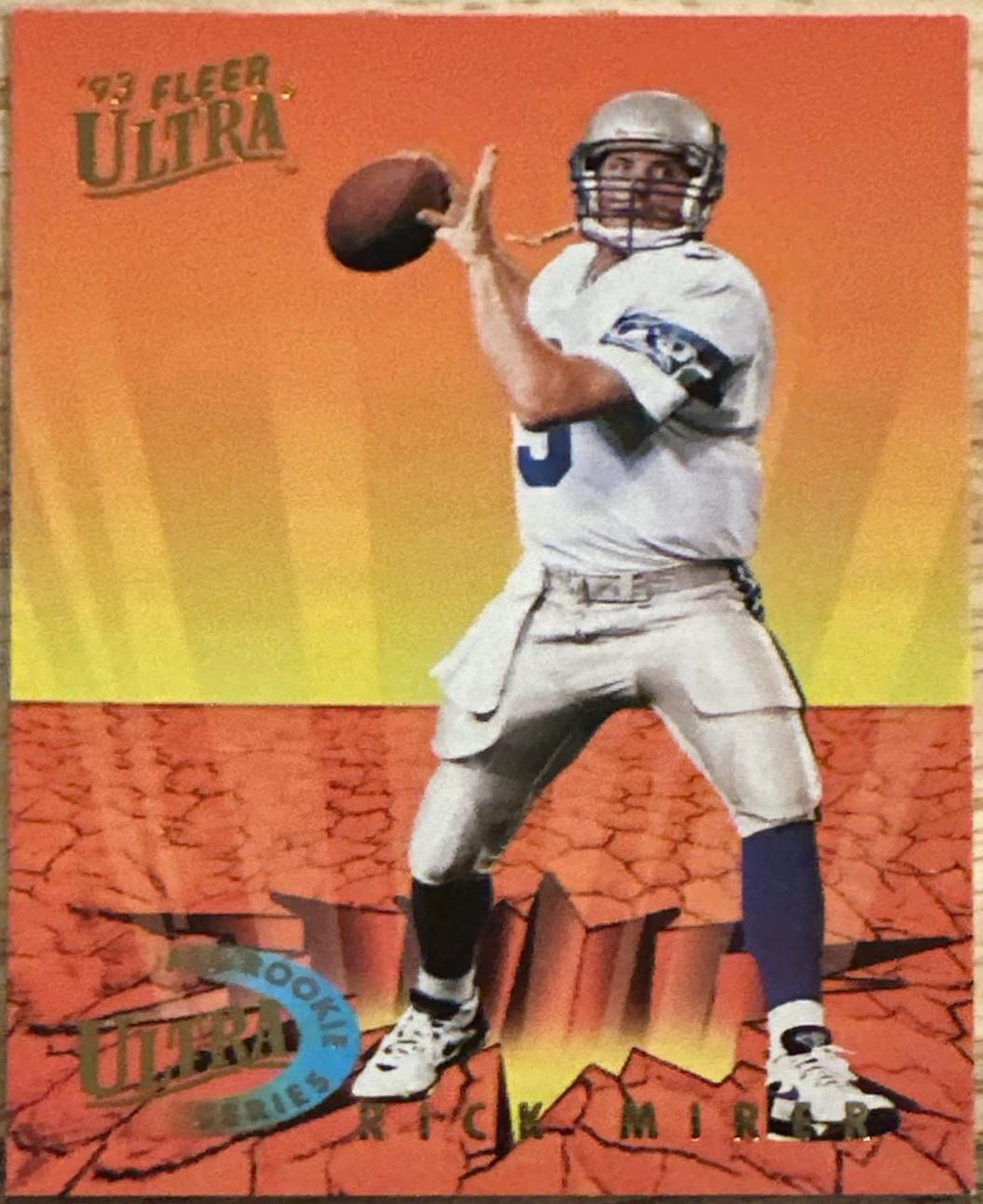 Rick Mirer #9 Football Cards 1993 Ultra All Rookie