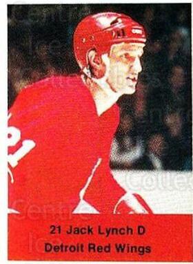 Jack Lynch Hockey Cards 1974 NHL Action Stamps