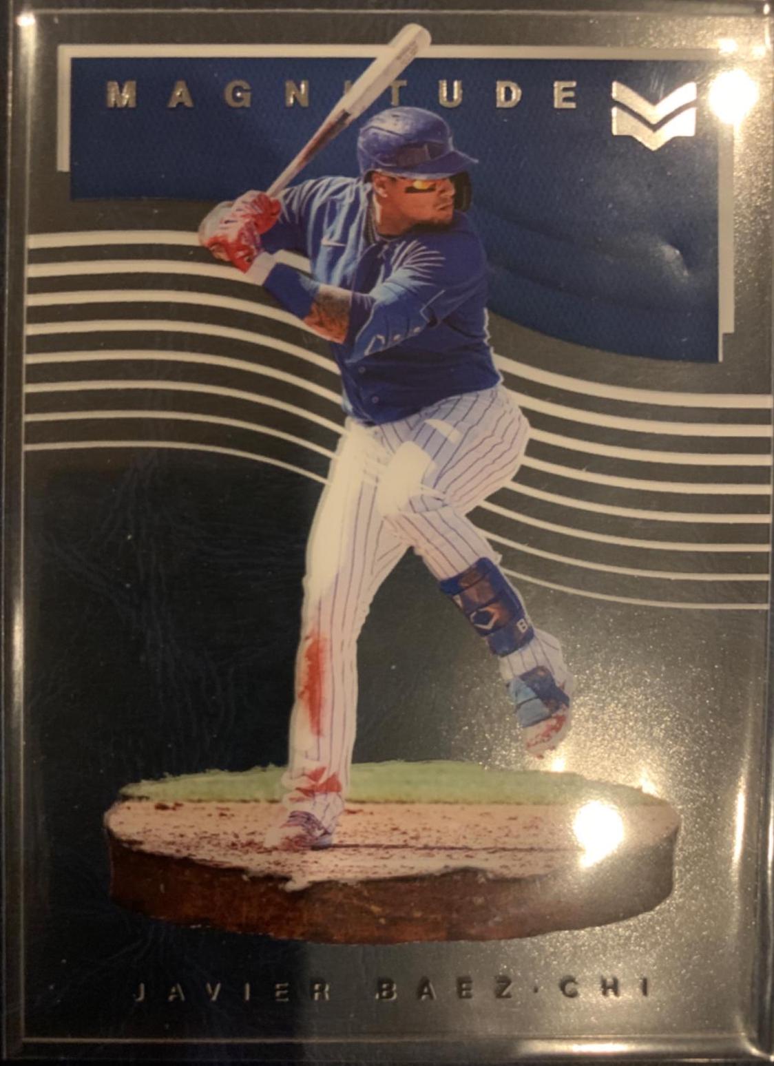 Javier Baez #5 Baseball Cards 2021 Panini Chronicles Magnitude