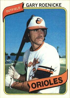 Gary Roenicke #568 Baseball Cards 1980 Topps