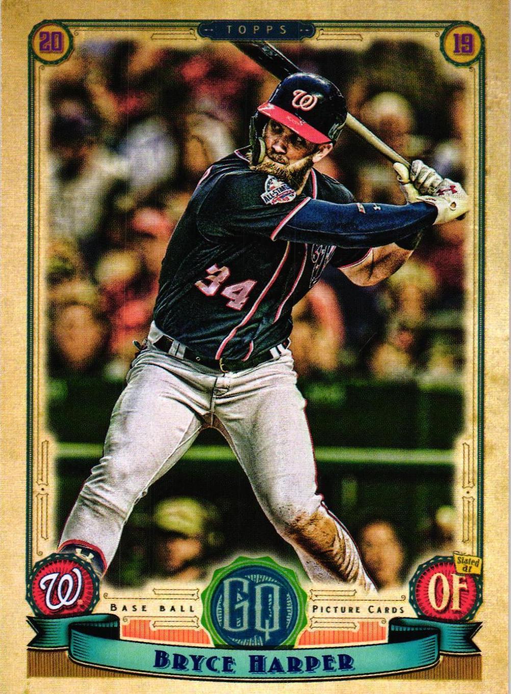 Bryce Harper #105 2019 Topps Gypsy Queen Baseball
