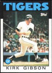 Kirk Gibson #295 Baseball Cards 1986 Topps Prices