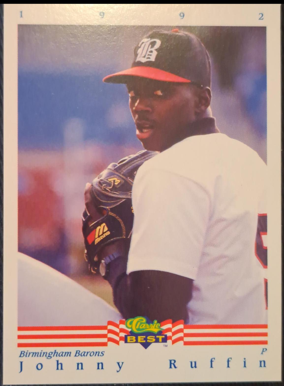 Johnny Ruffin #33 Baseball Cards 1992 Classic Best