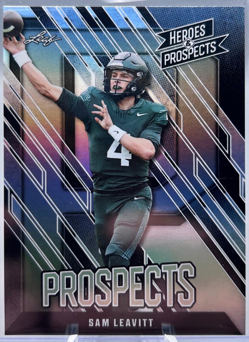 Sam Leavitt #120 2024 Leaf Heroes & Prospects Football