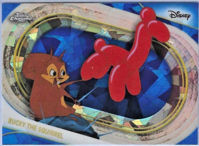 Bucky the Squirrel [Sapphire Refractor] #23