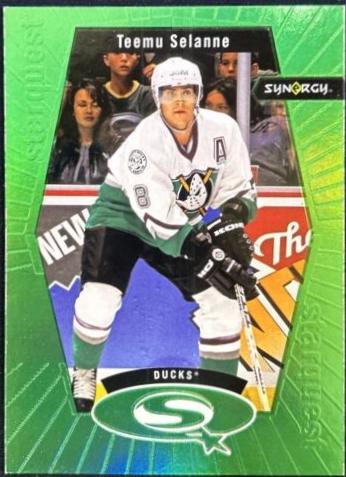 Teemu Selanne [Green] #SQ-4