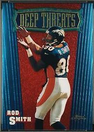 Rod Smith #SB14 Football Cards 1999 Topps Chrome Season's Best