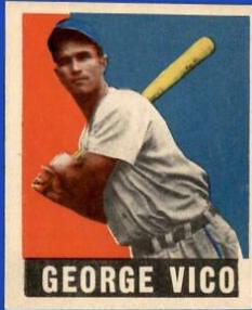 George Vico #47 Baseball Cards 1948 Leaf