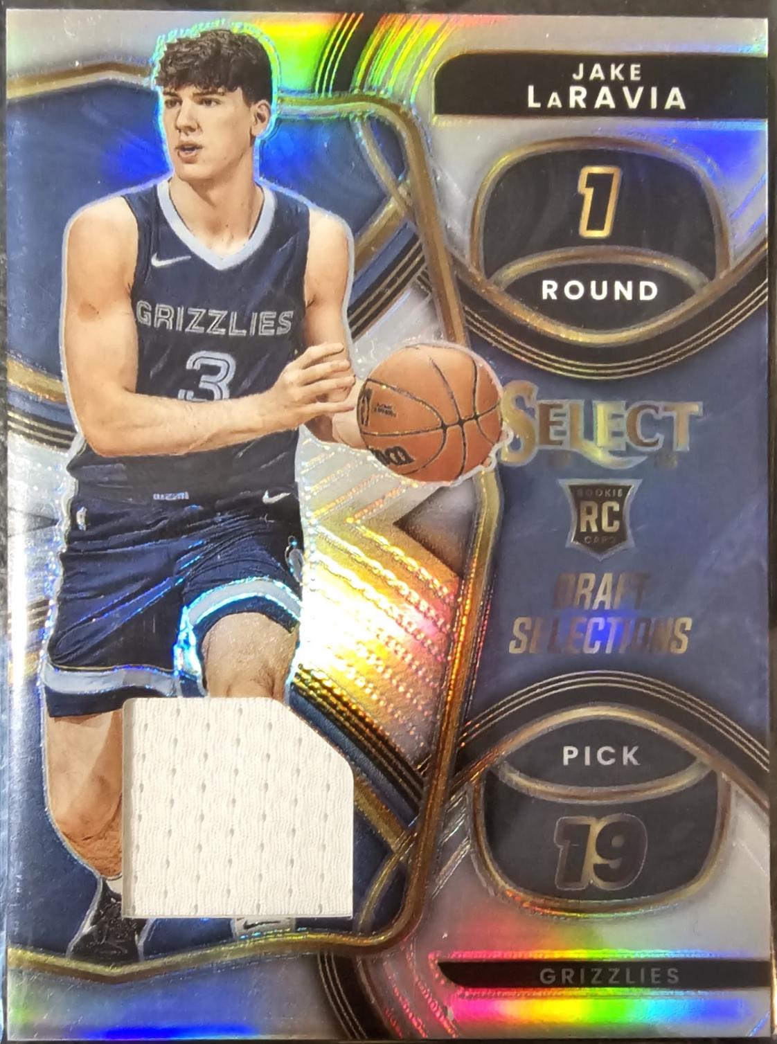 Jake LaRavia #DSM-JL 2022-23 Panini Select Basketball Draft Selections Memorabilia