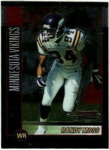 Randy Moss #60 2002 Bowman Chrome Football