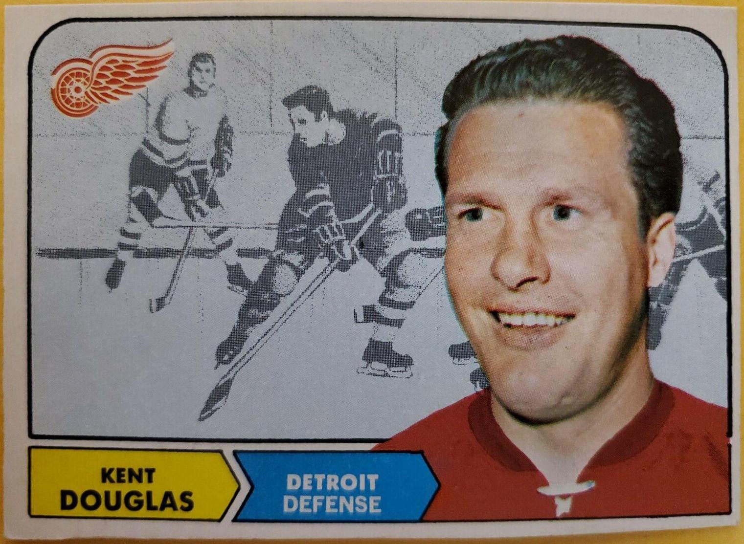 Kent Douglas #26 Hockey Cards 1968 O-Pee-Chee