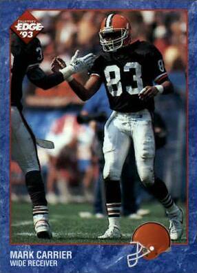 Mark Carrier #284 Football Cards 1993 Collector's Edge