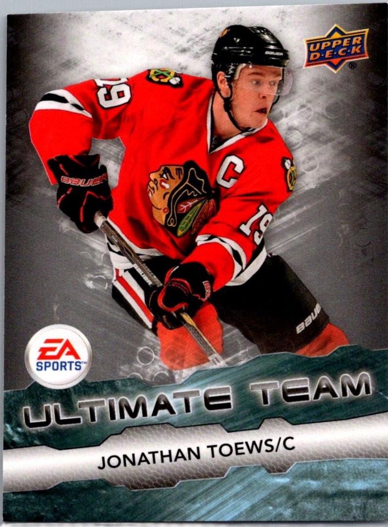 Jonathan Toews #EA5 Hockey Cards 2011 Upper Deck EA Ultimate Team
