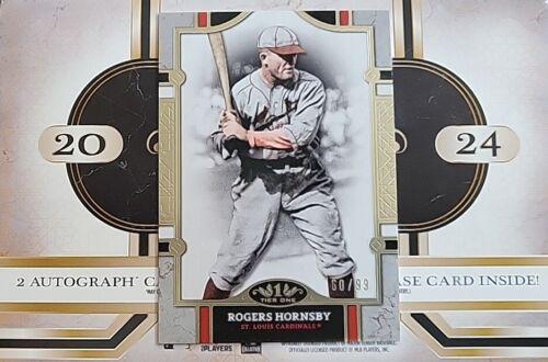 Rogers Hornsby #2 Baseball Cards 2024 Topps Tier One
