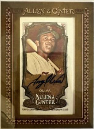 Tony Oliva [Blue Frame] #MA-TO