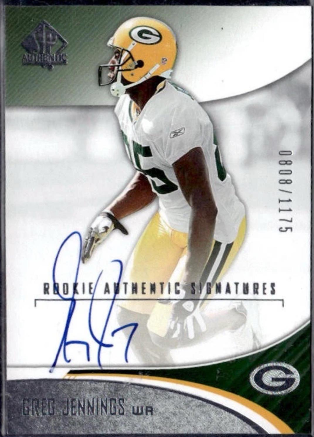 Greg Jennings #201 2006 Sp Authentic Football