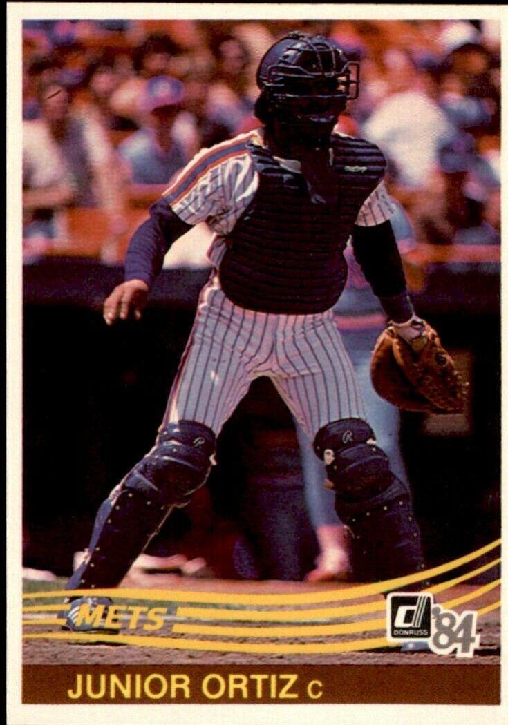 Junior Ortiz #319 Baseball Cards 1984 Donruss