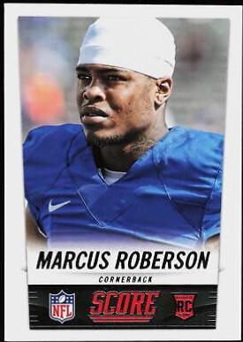 Marcus Roberson #402 Football Cards 2014 Panini Score