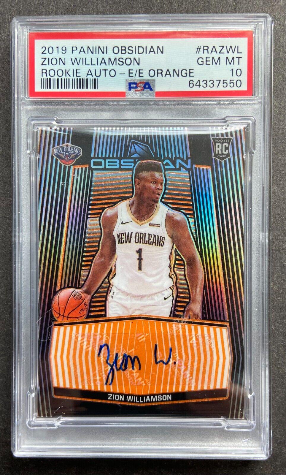 Zion Williamson [Electric Etch Orange] #RA-ZWL Prices | 2019