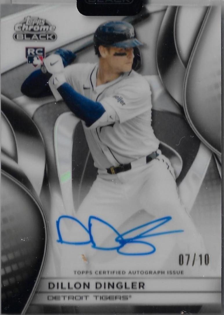 Dillon Dingler [White Refractor] #CBA-DD