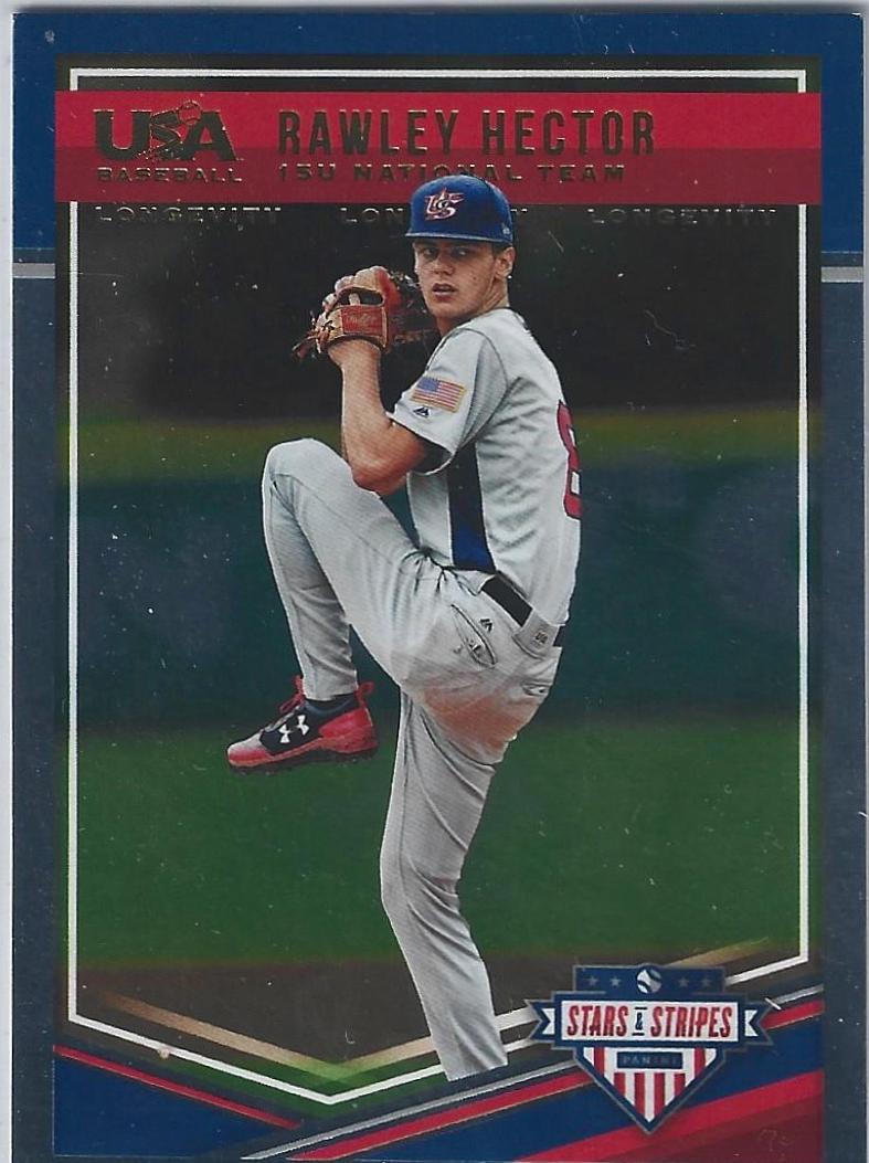 Rawley Hector #66 Baseball Cards 2018 Panini Stars & Stripes USA